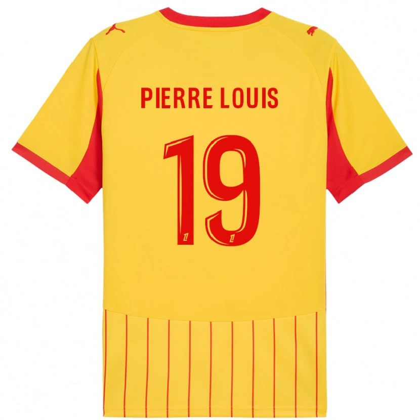 Danxen Herren Dayana Pierre-Louis #19 Gelb Rot Heimtrikot Trikot 2025/26 T-Shirt Österreich