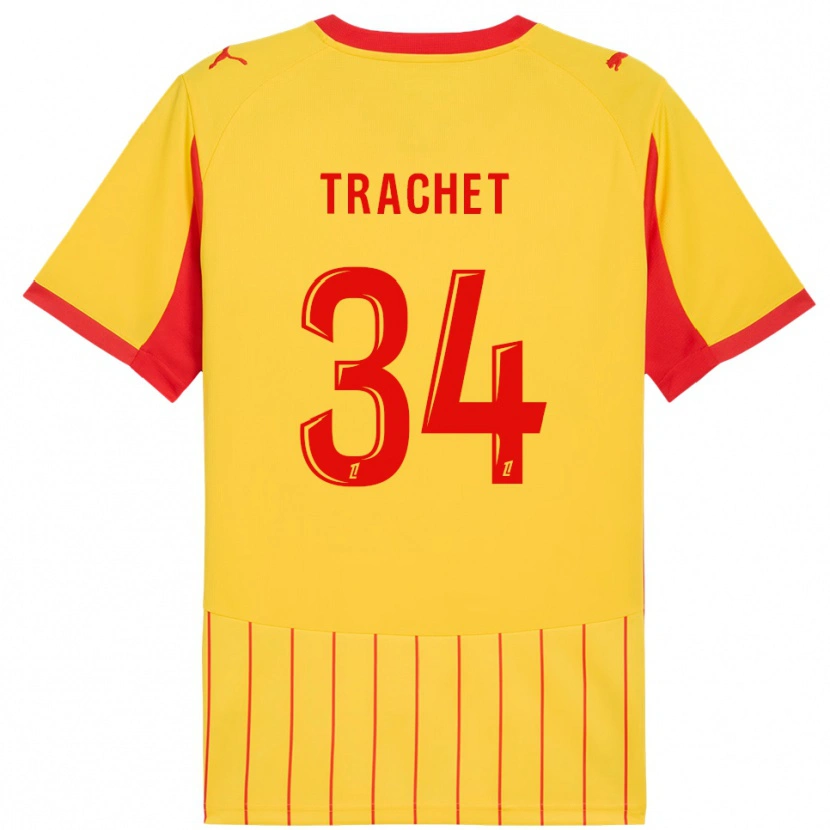Danxen Herren Amélie Trachet #34 Gelb Rot Heimtrikot Trikot 2025/26 T-Shirt Österreich