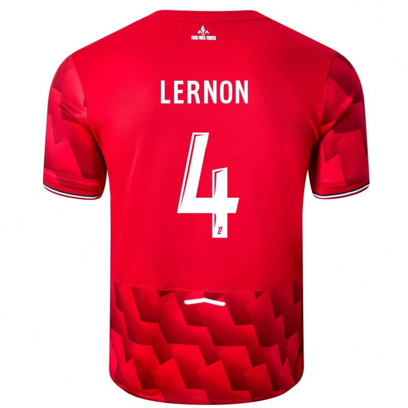 Danxen Herren Jessica Lernon #4 Rot Weiß Heimtrikot Trikot 2025/26 T-Shirt Österreich