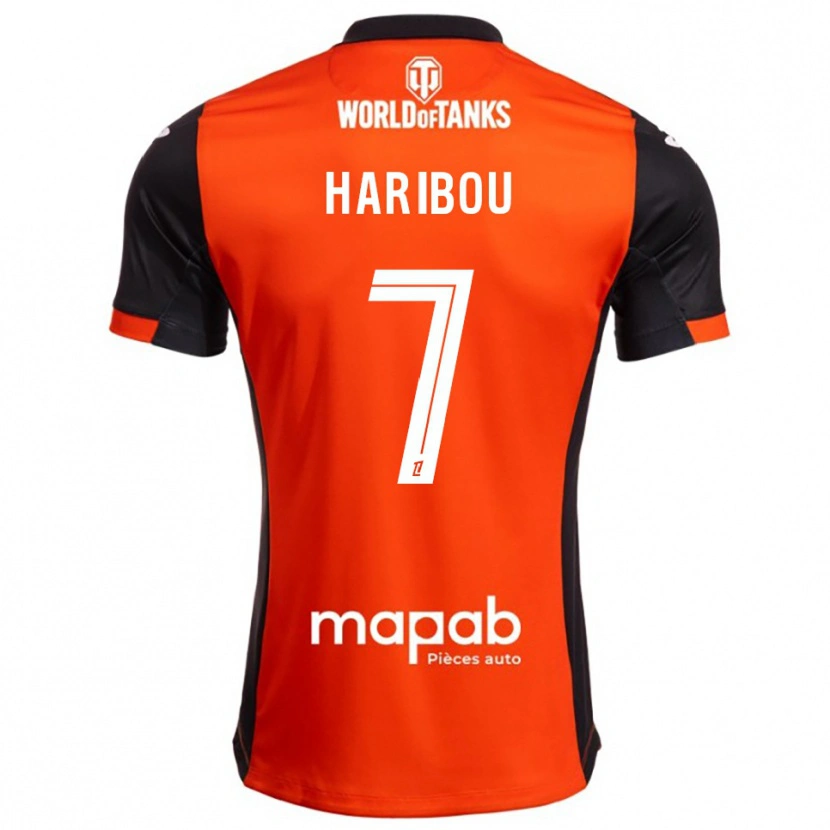 Danxen Herren Samir Haribou #7 Schwarz Orange Heimtrikot Trikot 2025/26 T-Shirt Österreich