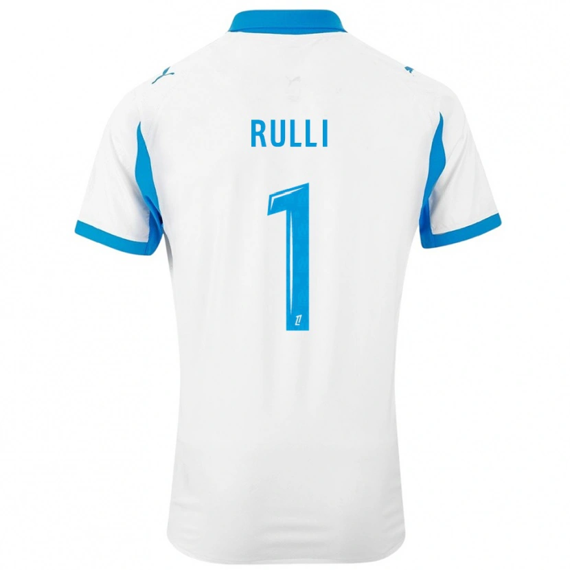 Danxen Herren Gerónimo Rulli #1 Weiß Himmelblau Heimtrikot Trikot 2025/26 T-Shirt Österreich