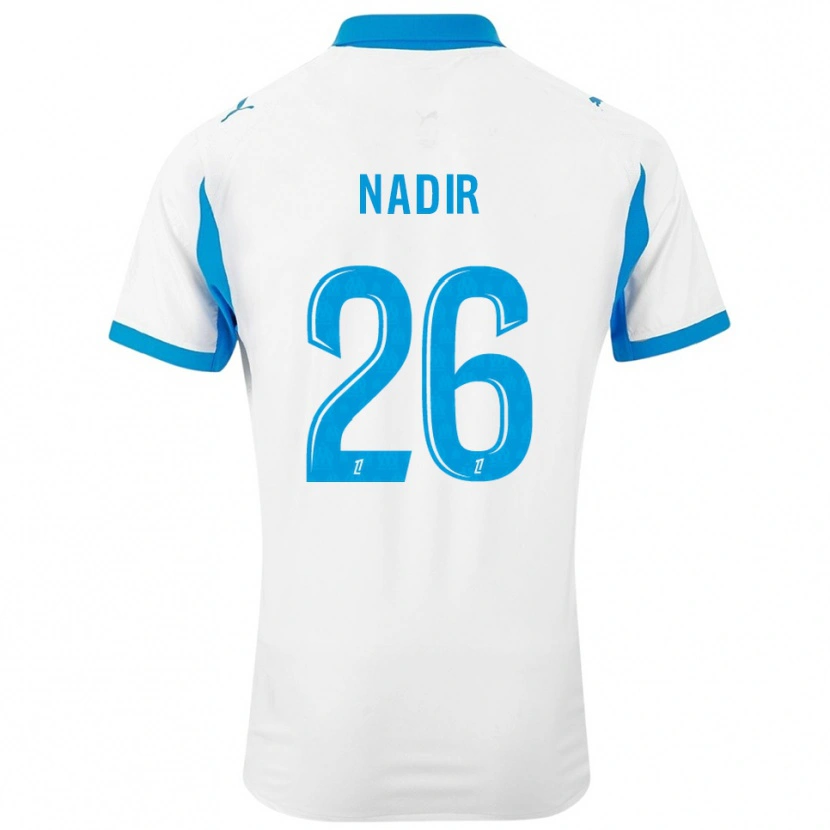 Danxen Herren Bilal Nadir #26 Weiß Himmelblau Heimtrikot Trikot 2025/26 T-Shirt Österreich