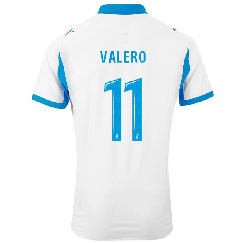 Danxen Herren Antoine Valero #11 Weiß Himmelblau Heimtrikot Trikot 2025/26 T-Shirt Österreich