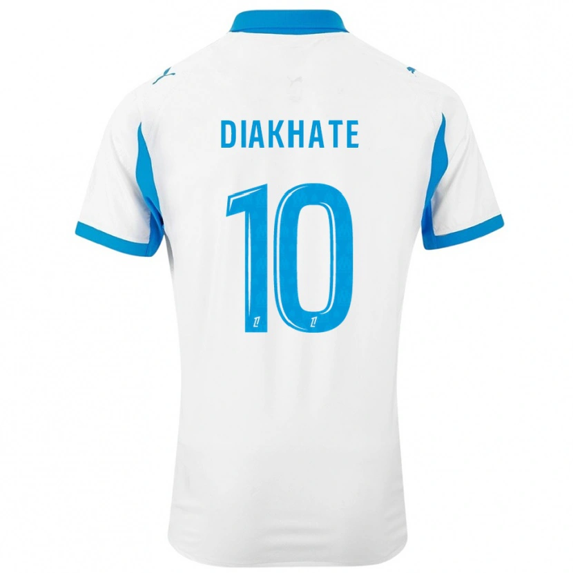 Danxen Herren Ndeye Awa Diakhaté #10 Weiß Himmelblau Heimtrikot Trikot 2025/26 T-Shirt Österreich
