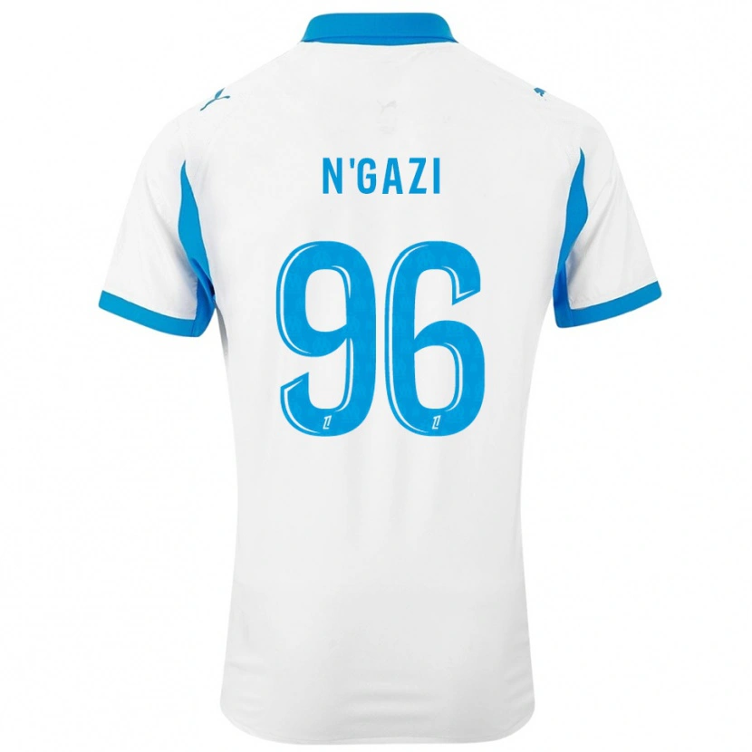 Danxen Herren Chloé N'gazi #96 Weiß Himmelblau Heimtrikot Trikot 2025/26 T-Shirt Österreich