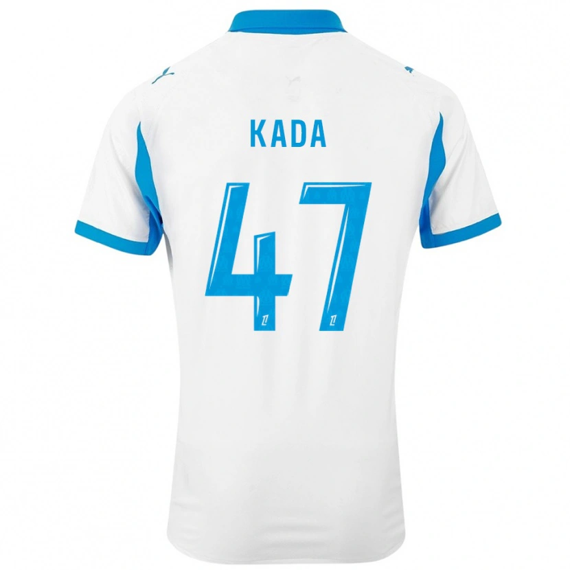 Danxen Herren Joakim Kada #47 Weiß Himmelblau Heimtrikot Trikot 2025/26 T-Shirt Österreich