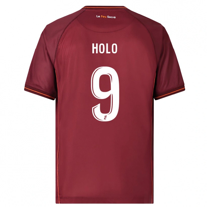 Danxen Herren Mathis Holo #9 Burgunderrot Weiß Heimtrikot Trikot 2025/26 T-Shirt Österreich