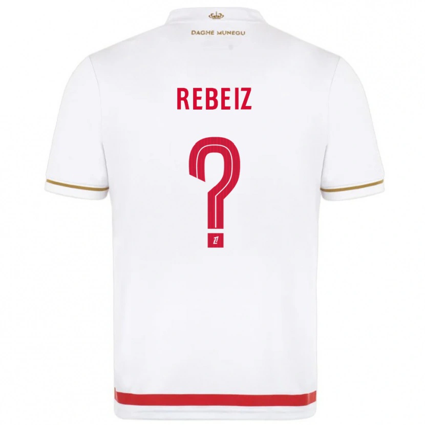 Danxen Herren Georges Rebeiz #0 Rot Weiß Heimtrikot Trikot 2025/26 T-Shirt Österreich
