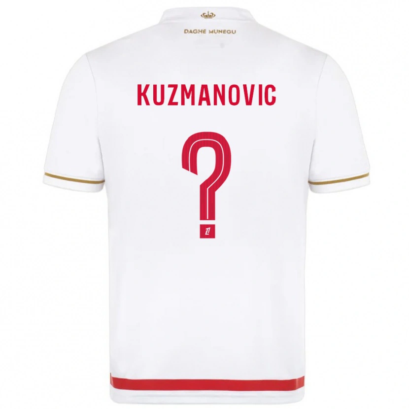 Danxen Herren Dejan Kuzmanovic #0 Rot Weiß Heimtrikot Trikot 2025/26 T-Shirt Österreich