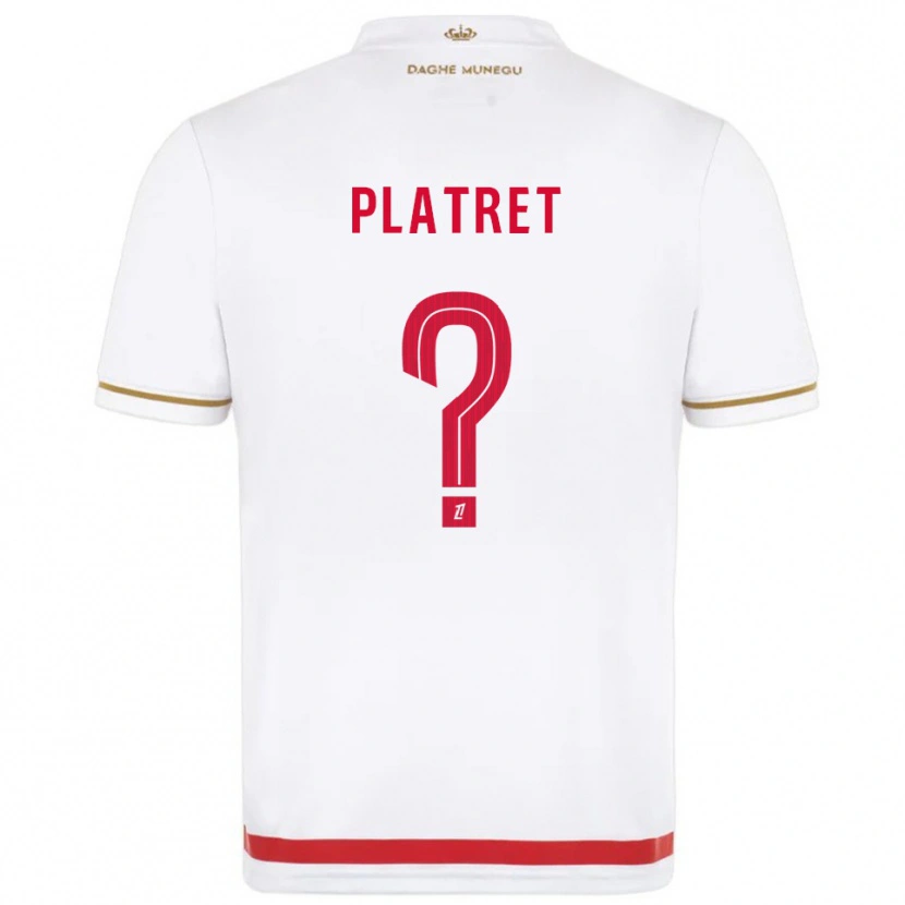 Danxen Herren Aurélien Platret #0 Rot Weiß Heimtrikot Trikot 2025/26 T-Shirt Österreich