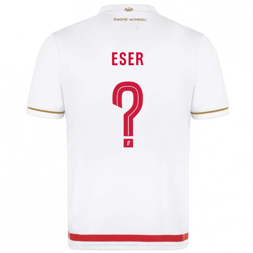 Danxen Herren Allan Eser #0 Rot Weiß Heimtrikot Trikot 2025/26 T-Shirt Österreich