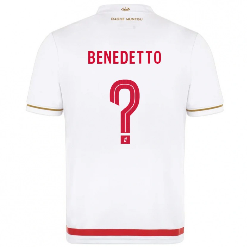 Danxen Herren Antéo Benedetto #0 Rot Weiß Heimtrikot Trikot 2025/26 T-Shirt Österreich