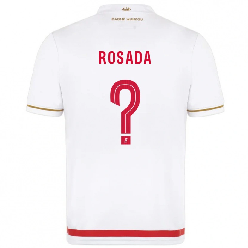 Danxen Herren Riley Rosada #0 Rot Weiß Heimtrikot Trikot 2025/26 T-Shirt Österreich