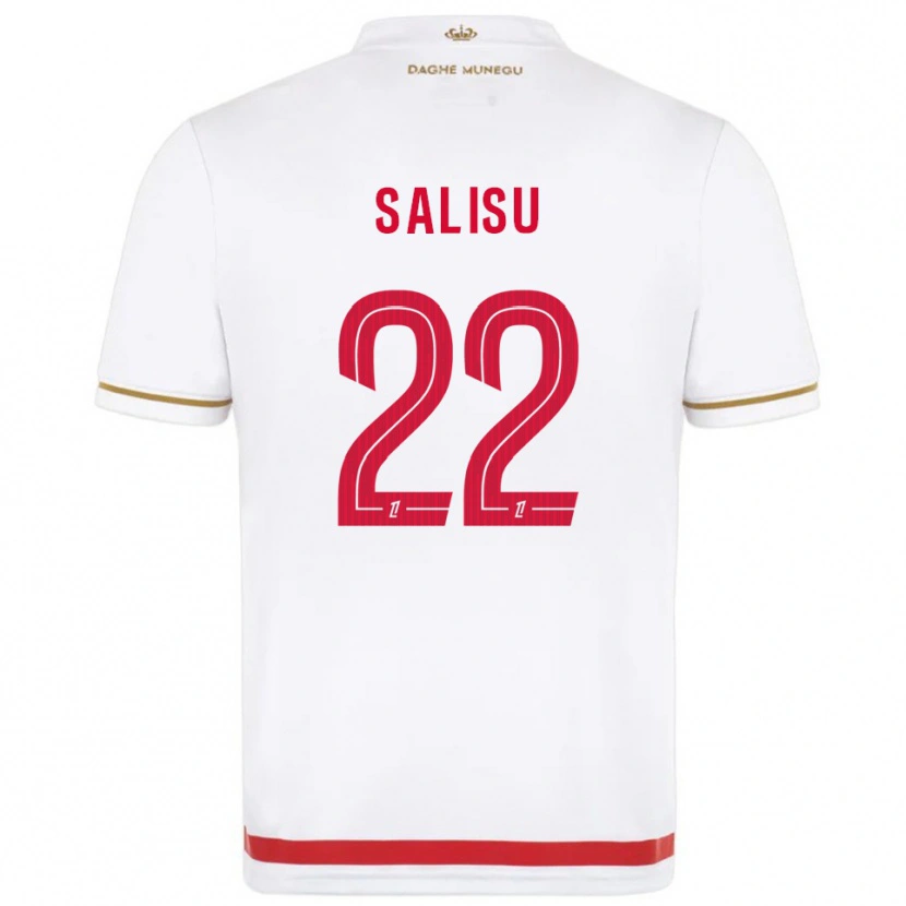 Danxen Herren Mohammed Salisu #22 Rot Weiß Heimtrikot Trikot 2025/26 T-Shirt Österreich