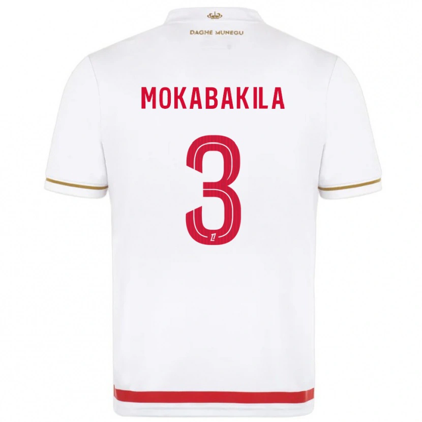 Danxen Herren Nick Mokabakila #3 Rot Weiß Heimtrikot Trikot 2025/26 T-Shirt Österreich