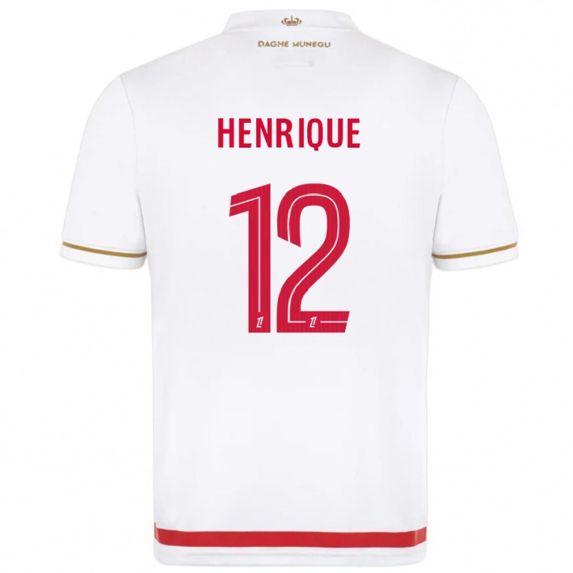 Danxen Herren Caio Henrique #12 Rot Weiß Heimtrikot Trikot 2025/26 T-Shirt Österreich