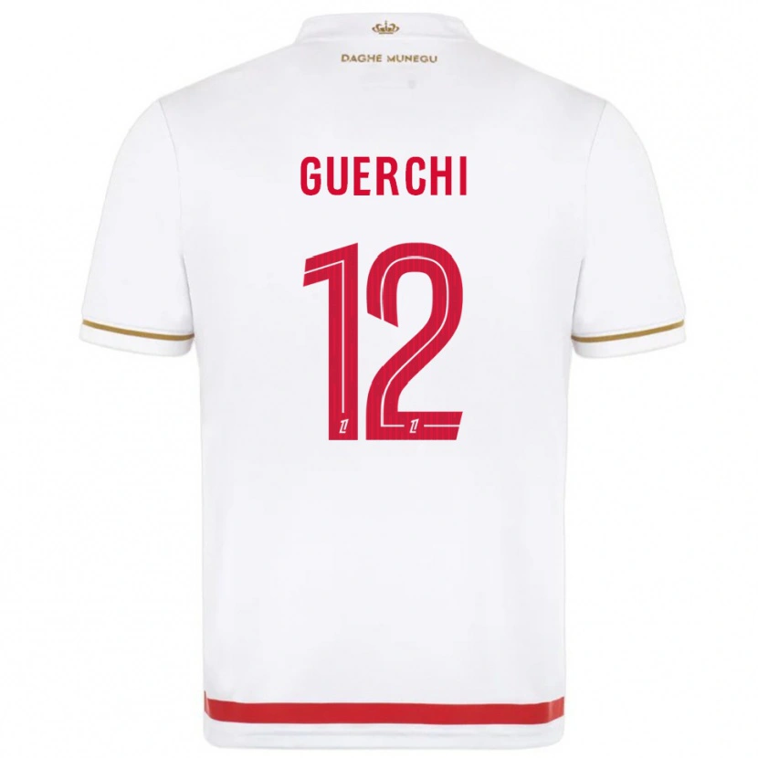 Danxen Herren Wassim Guerchi #12 Rot Weiß Heimtrikot Trikot 2025/26 T-Shirt Österreich