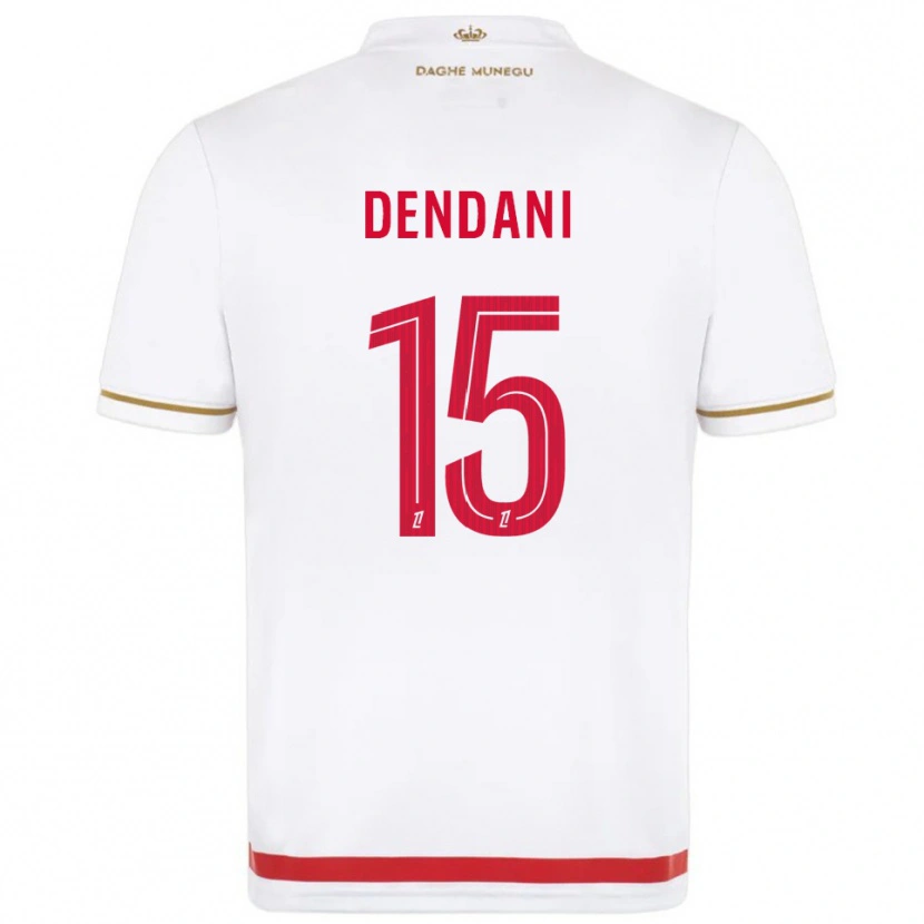 Danxen Herren Nacim Dendani #15 Rot Weiß Heimtrikot Trikot 2025/26 T-Shirt Österreich