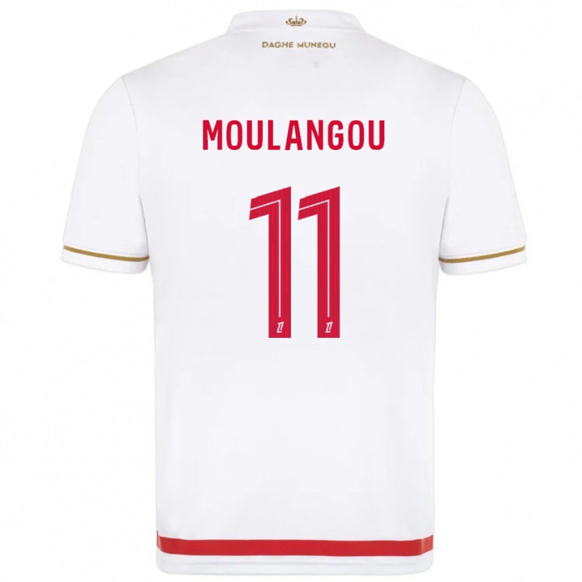 Danxen Herren Kenan Moulangou #11 Rot Weiß Heimtrikot Trikot 2025/26 T-Shirt Österreich