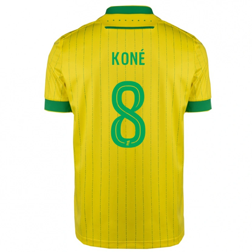 Danxen Herren Kassoum Koné #8 Gelb Grün Heimtrikot Trikot 2025/26 T-Shirt Österreich