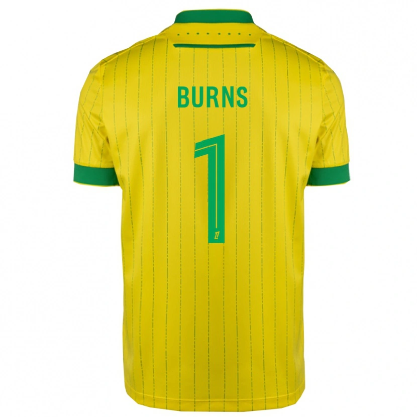 Danxen Herren Emily Burns #1 Gelb Grün Heimtrikot Trikot 2025/26 T-Shirt Österreich