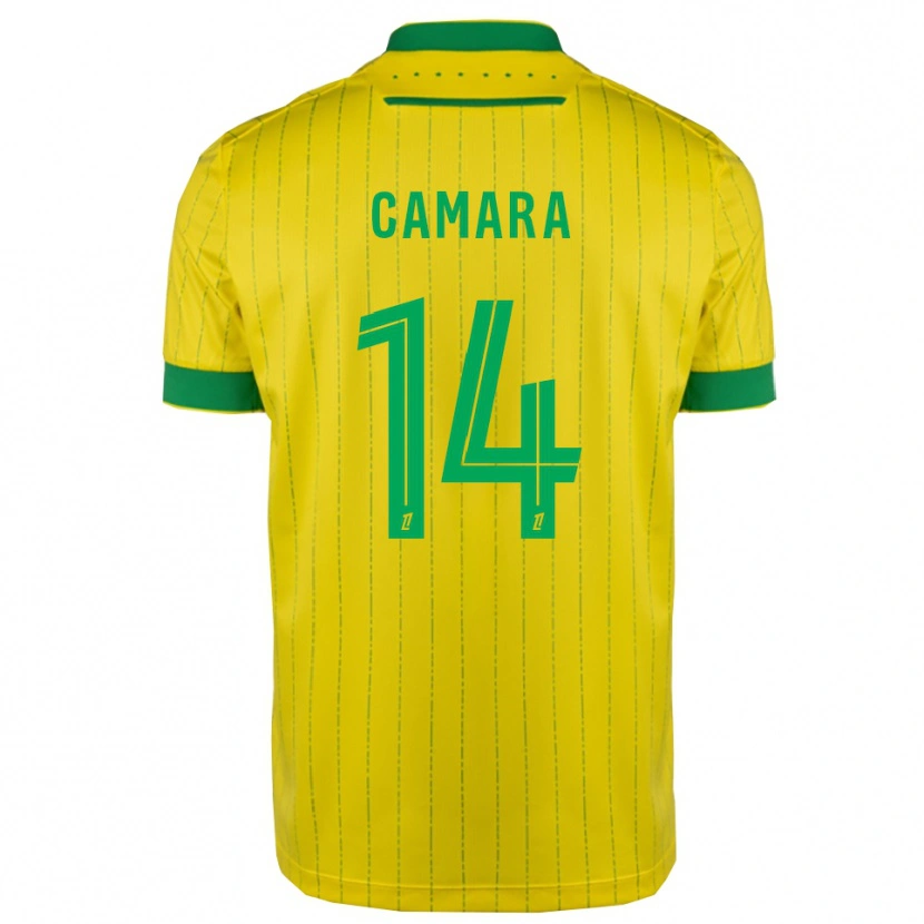 Danxen Herren Klaus Camara #14 Gelb Grün Heimtrikot Trikot 2025/26 T-Shirt Österreich