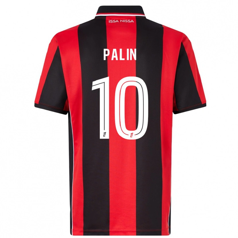 Danxen Herren Joséphine Palin #10 Rot Schwarz Heimtrikot Trikot 2025/26 T-Shirt Österreich