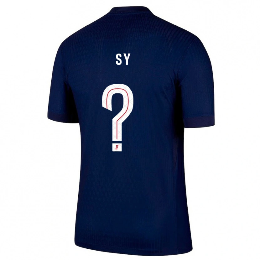 Danxen Herren Bocar Sy #0 Marine Rot Heimtrikot Trikot 2025/26 T-Shirt Österreich