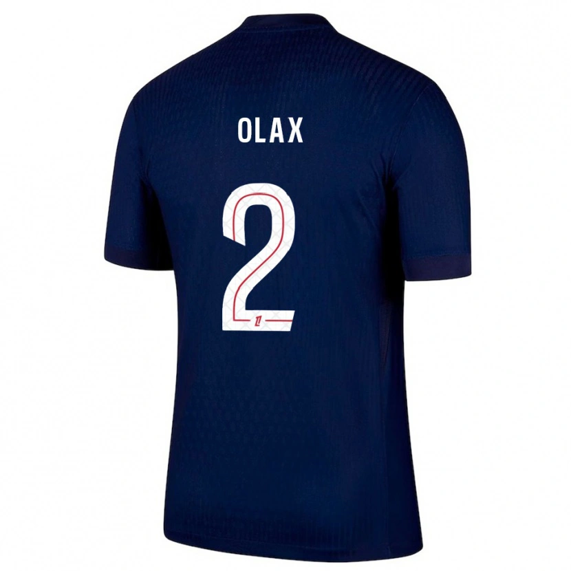 Danxen Herren Djamy Olax #2 Marine Rot Heimtrikot Trikot 2025/26 T-Shirt Österreich