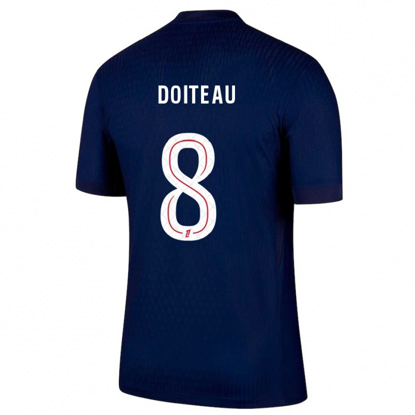 Danxen Herren Benoit Doiteau #8 Marine Rot Heimtrikot Trikot 2025/26 T-Shirt Österreich
