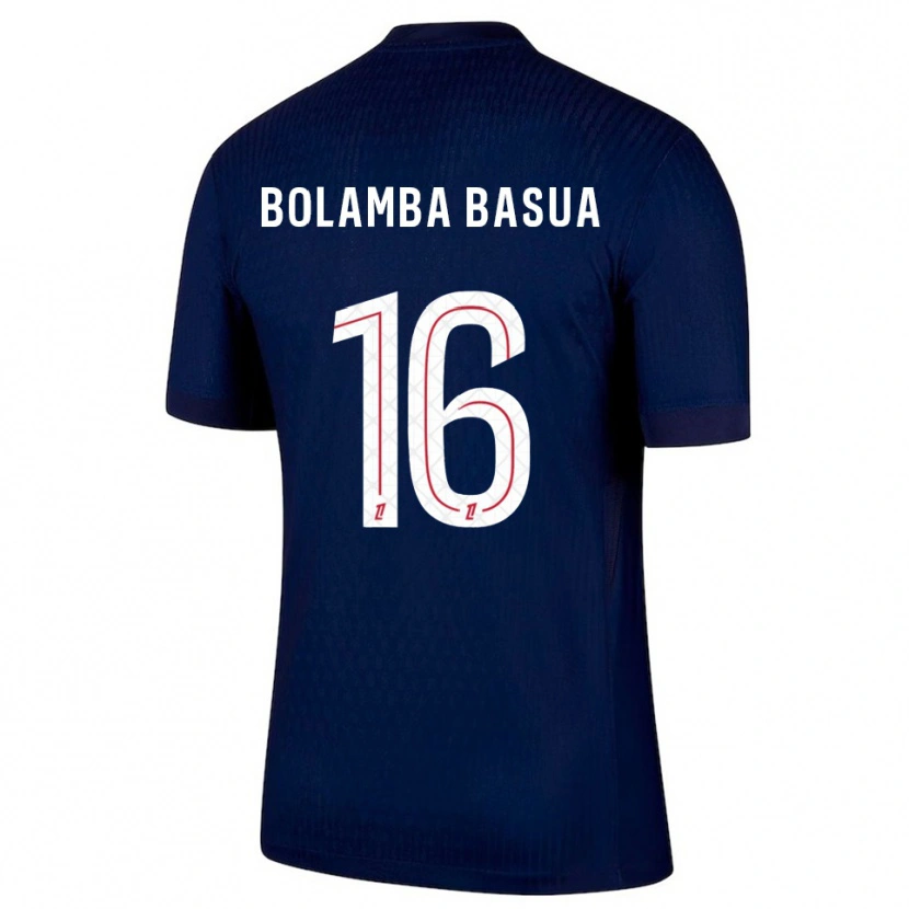 Danxen Herren Kévin Bolamba Basua #16 Marine Rot Heimtrikot Trikot 2025/26 T-Shirt Österreich