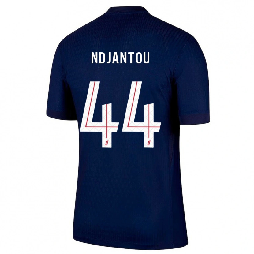 Danxen Herren Quentin Ndjantou #44 Marine Rot Heimtrikot Trikot 2025/26 T-Shirt Österreich