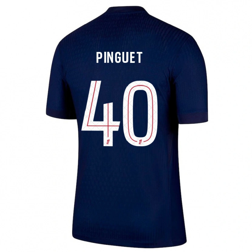 Danxen Herren Alice Pinguet #40 Marine Rot Heimtrikot Trikot 2025/26 T-Shirt Österreich