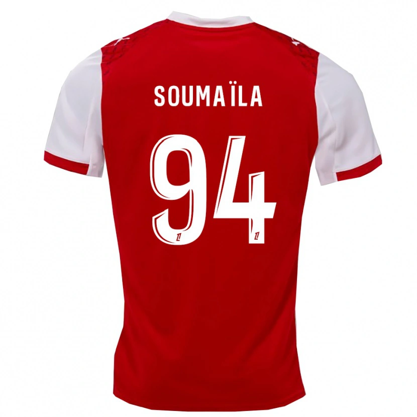 Danxen Herren Soumaïla Sylla #94 Rot Weiß Heimtrikot Trikot 2025/26 T-Shirt Österreich