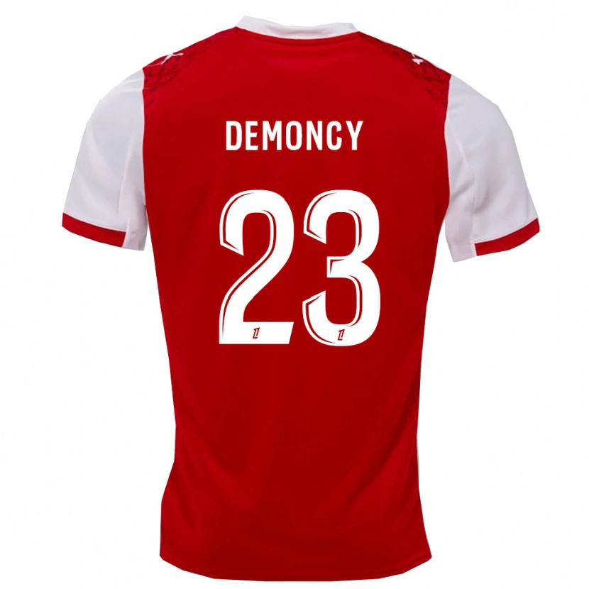 Danxen Herren Yohan Demoncy #23 Rot Weiß Heimtrikot Trikot 2025/26 T-Shirt Österreich