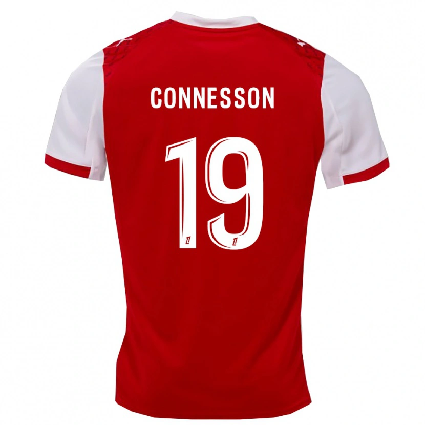Danxen Herren Adele Connesson #19 Rot Weiß Heimtrikot Trikot 2025/26 T-Shirt Österreich