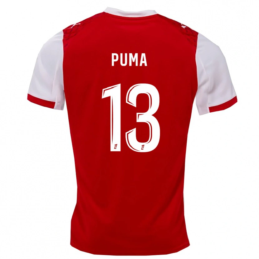 Danxen Herren Isaac Puma #13 Rot Weiß Heimtrikot Trikot 2025/26 T-Shirt Österreich
