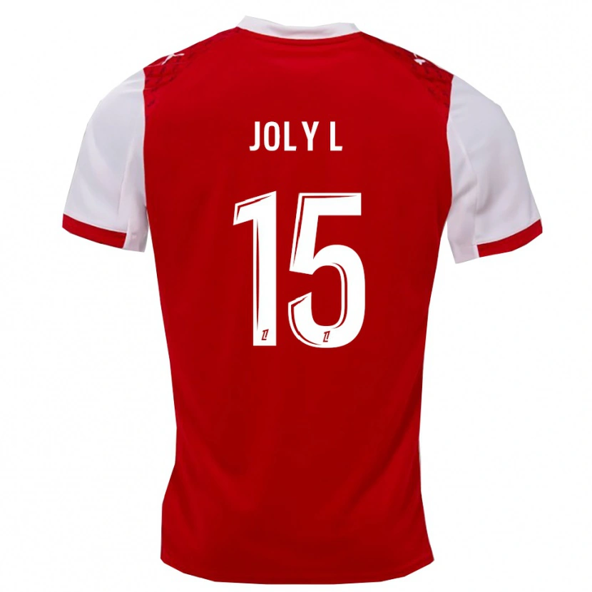 Danxen Herren Lou Ann Joly #15 Rot Weiß Heimtrikot Trikot 2025/26 T-Shirt Österreich