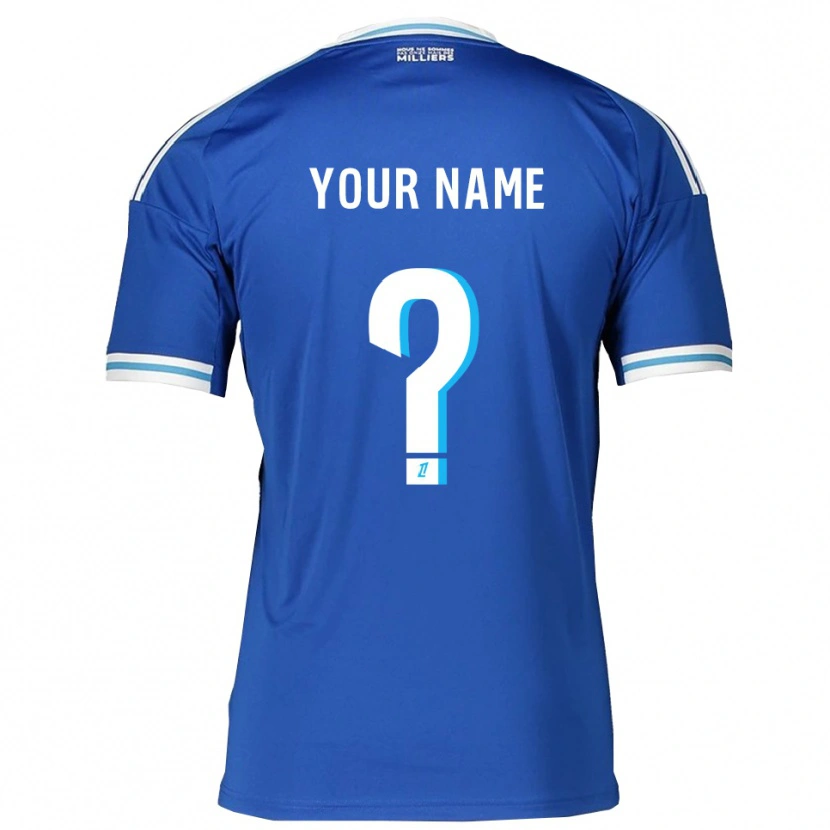 Danxen Herren Ihren Namen #0 Blau Weiß Heimtrikot Trikot 2025/26 T-Shirt Österreich
