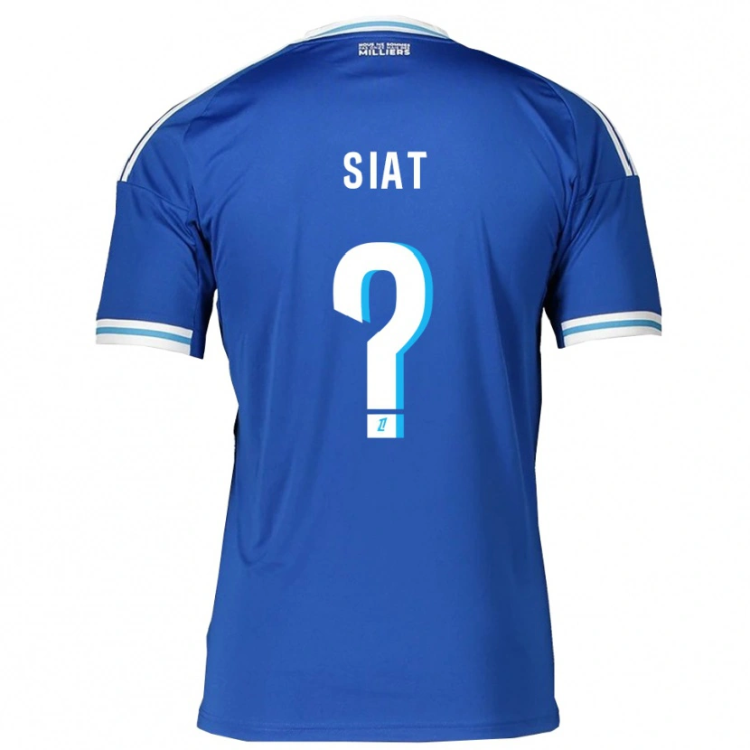 Danxen Herren Victor Siat #0 Blau Weiß Heimtrikot Trikot 2025/26 T-Shirt Österreich
