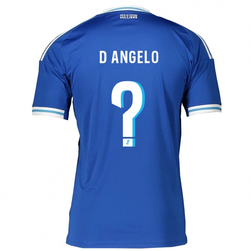 Danxen Herren Gianni D'angelo #0 Blau Weiß Heimtrikot Trikot 2025/26 T-Shirt Österreich