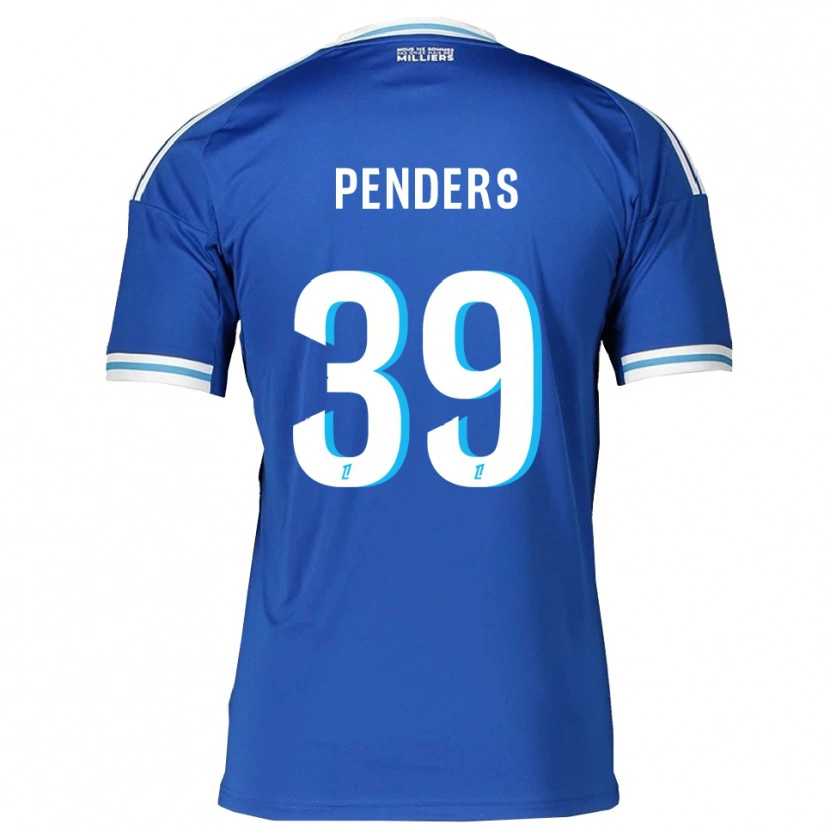 Danxen Herren Mike Penders #39 Blau Weiß Heimtrikot Trikot 2025/26 T-Shirt Österreich