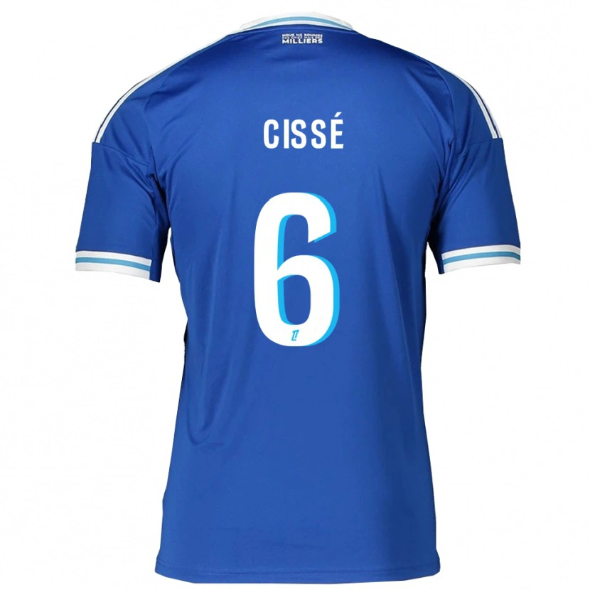 Danxen Herren Amadou Cissé #6 Blau Weiß Heimtrikot Trikot 2025/26 T-Shirt Österreich