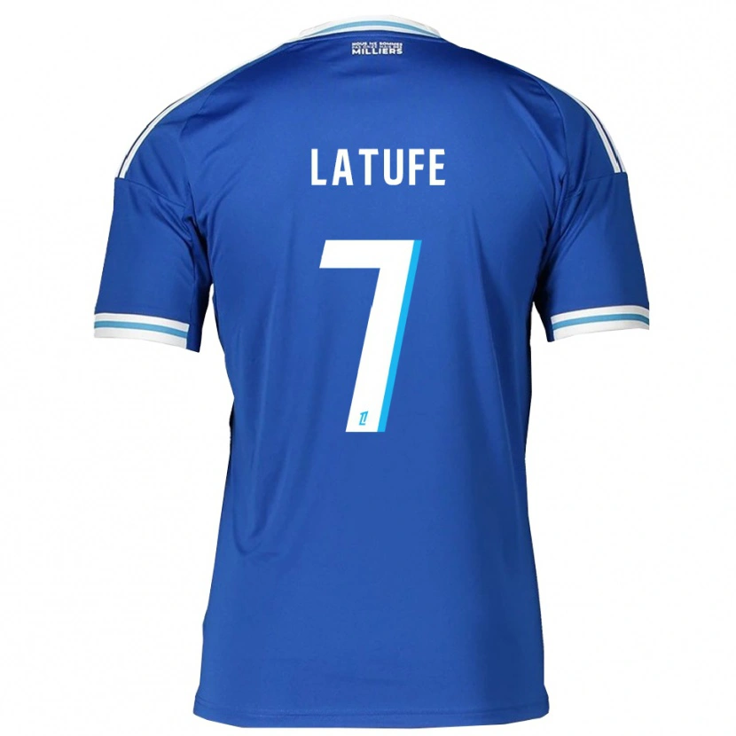 Danxen Herren Latufe Assoumani #7 Blau Weiß Heimtrikot Trikot 2025/26 T-Shirt Österreich