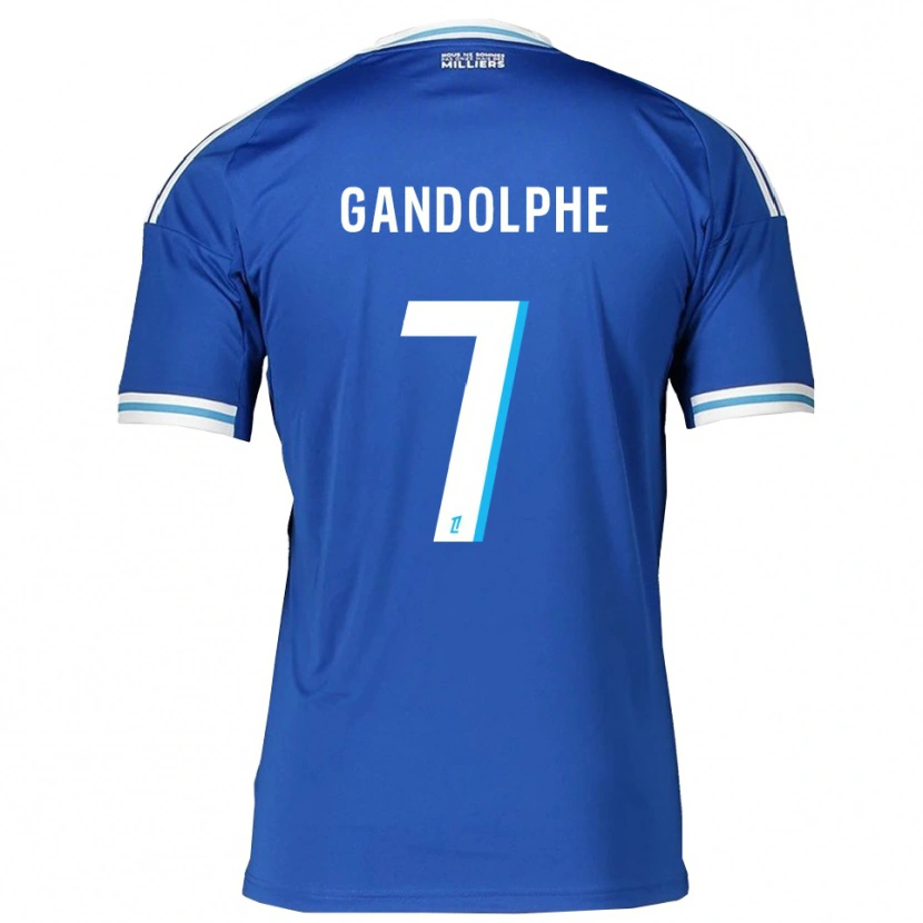 Danxen Herren Adrien Gandolphe #7 Blau Weiß Heimtrikot Trikot 2025/26 T-Shirt Österreich