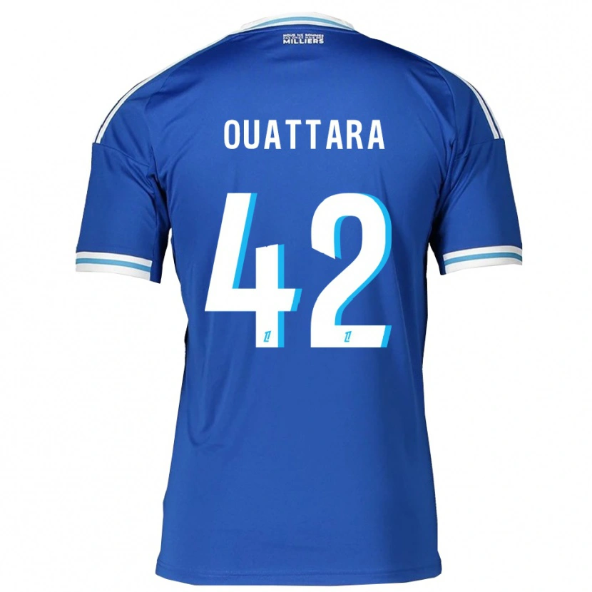 Danxen Herren Abdoul Ouattara #42 Blau Weiß Heimtrikot Trikot 2025/26 T-Shirt Österreich