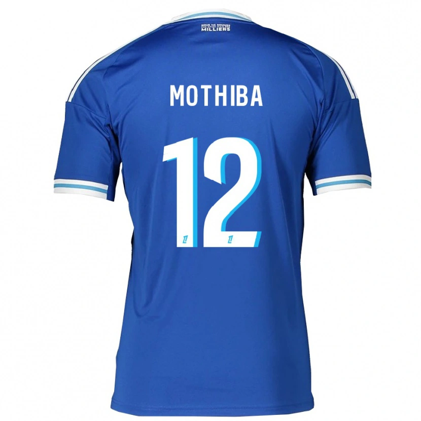 Danxen Herren Lebo Mothiba #12 Blau Weiß Heimtrikot Trikot 2025/26 T-Shirt Österreich