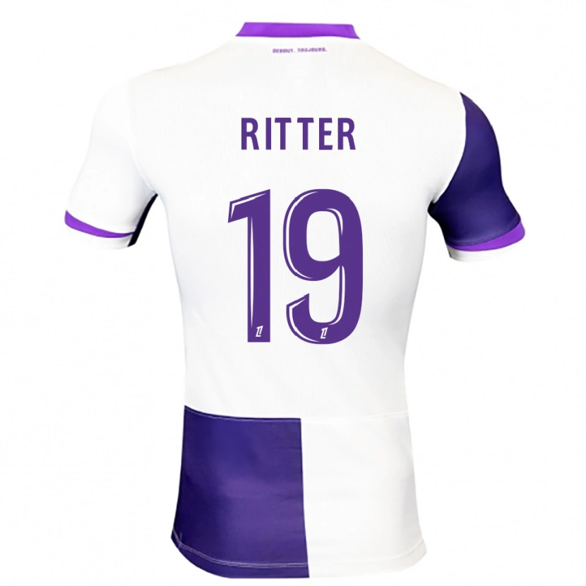 Danxen Herren Morgane Ritter #19 Lila Weiß Heimtrikot Trikot 2025/26 T-Shirt Österreich