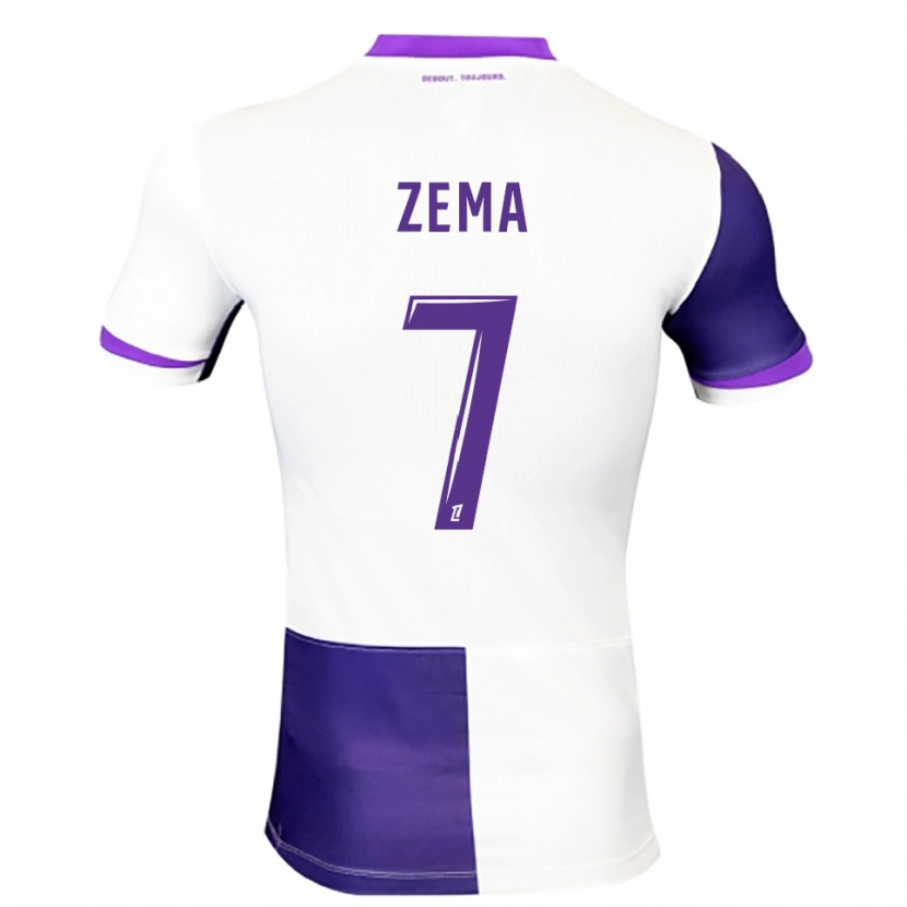 Danxen Herren Darris Zema #7 Lila Weiß Heimtrikot Trikot 2025/26 T-Shirt Österreich