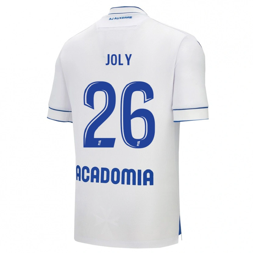 Danxen Herren Paul Joly #26 Weiß Blau Heimtrikot Trikot 2025/26 T-Shirt Österreich